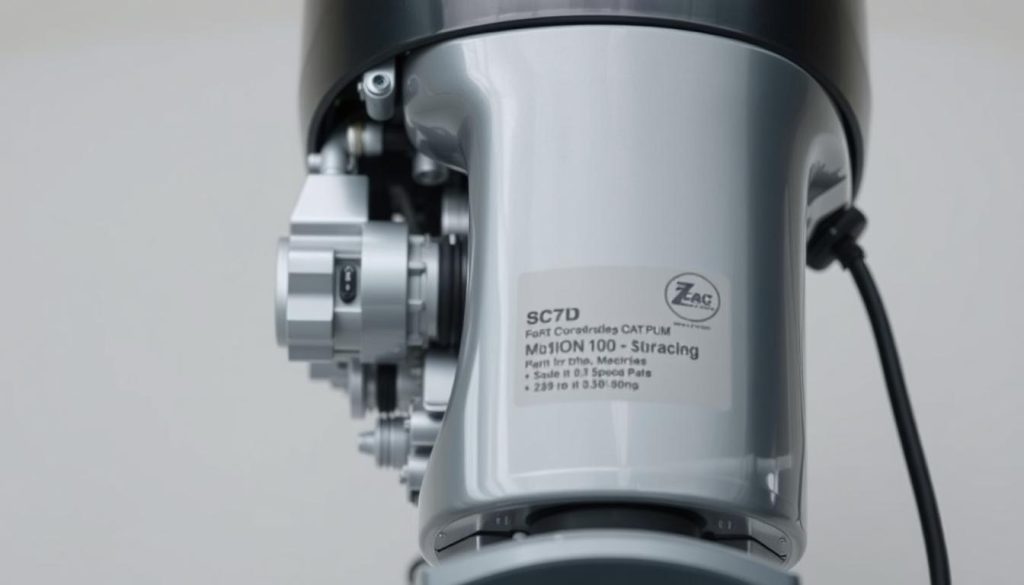 A close-up view of a boat motor, displaying its key technical features and specifications. The motor is set against a neutral background, allowing the details to be the focus. Soft, directional lighting highlights the intricate components, revealing the power, efficiency, and durability of the engine. The perspective is slightly elevated, providing a comprehensive look at the motor's size, shape, and overall design. The image conveys a sense of precision, engineering, and the careful consideration required when selecting the ideal boat motor for one's needs.
