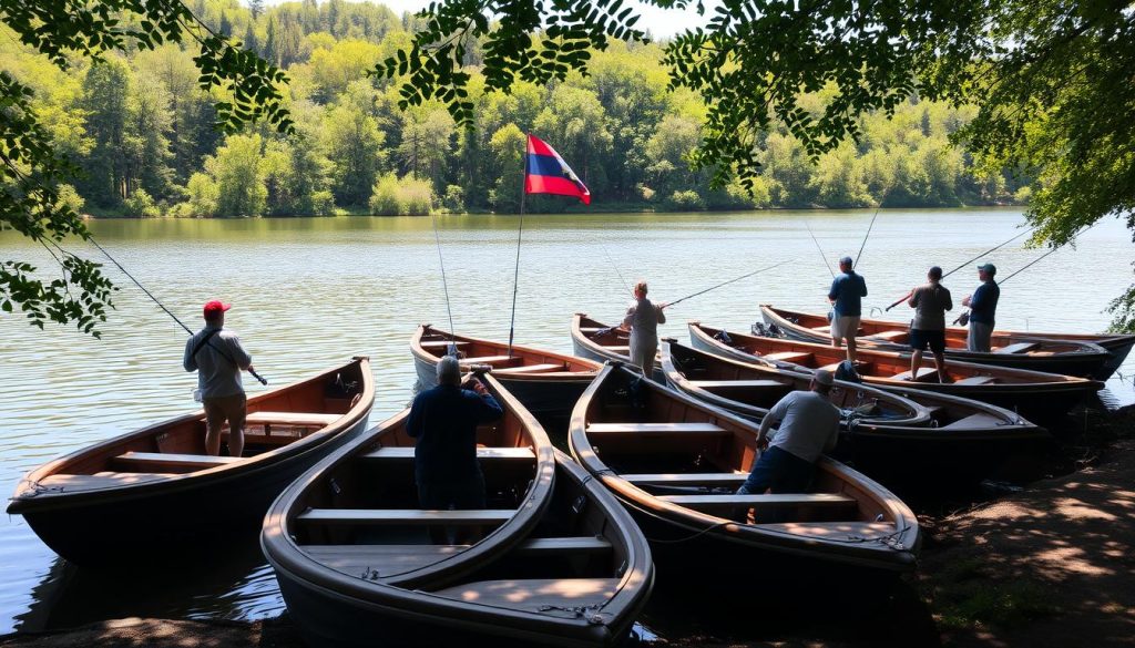 Аренда лодок для рыбалки