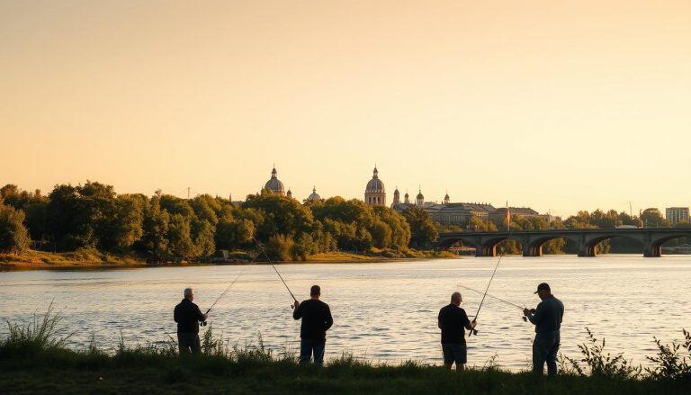 Где лучше рыбачить в Киеве?