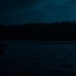 Ловля судака ночью.