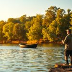 Рыбалка на Киевском водохранилище.