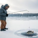 Зимняя ловля окуня на балансир