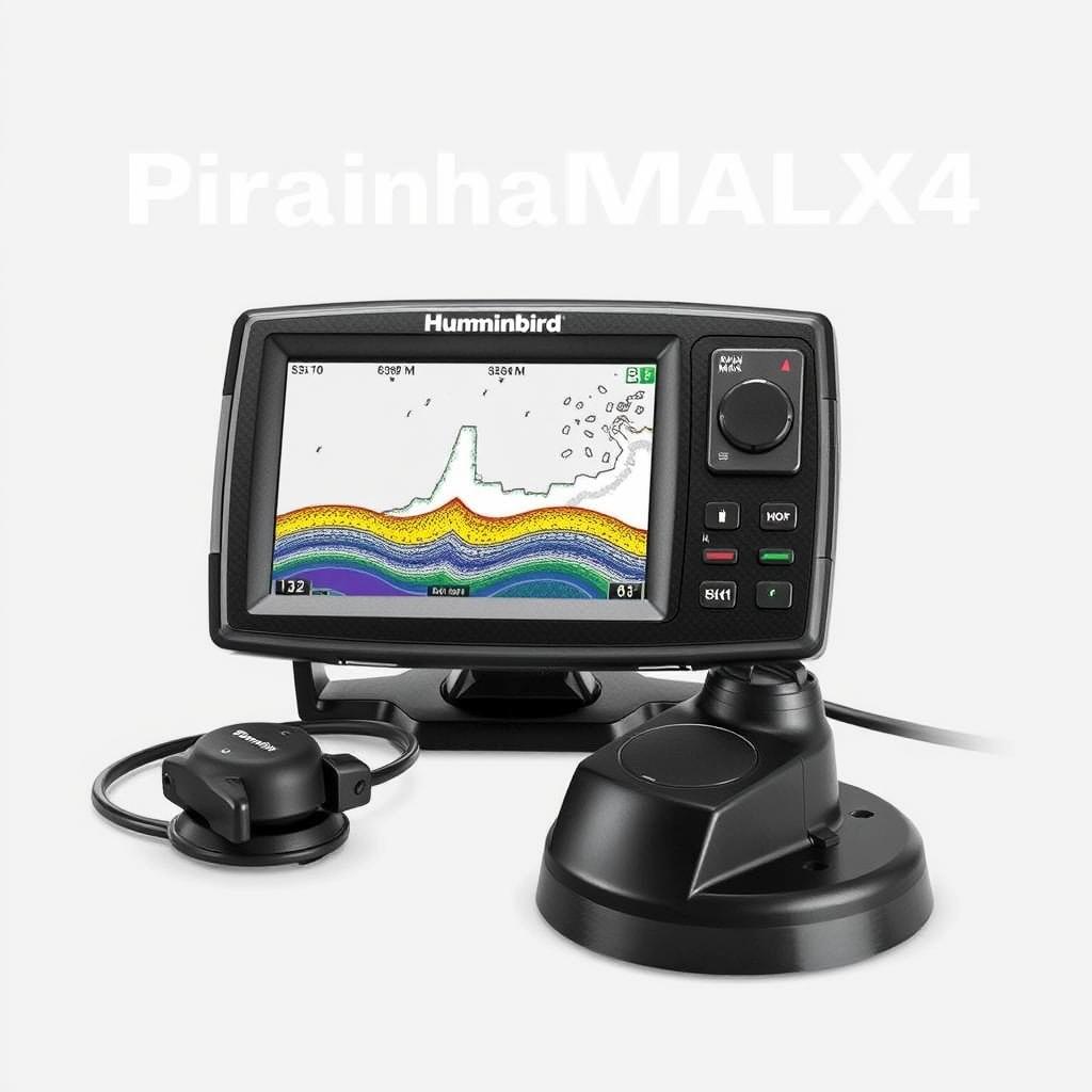 Эхолот Humminbird PiranhaMAX 4 для рыбалки на реках и озерах