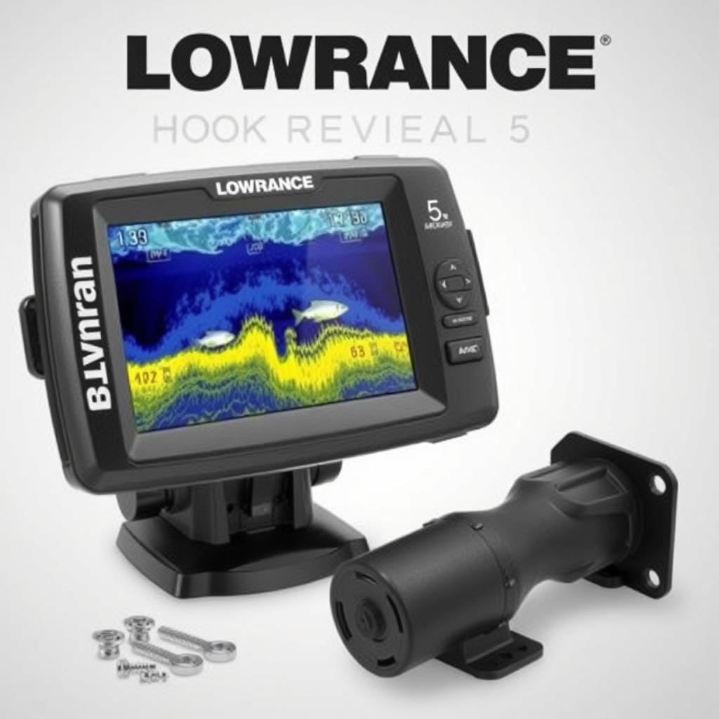 Эхолот Lowrance HOOK Reveal 5 для рек и озер - выбор редакции
