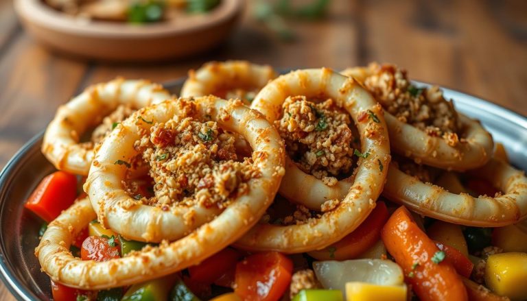 фаршированные кальмары