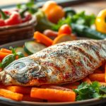хек с овощами