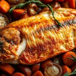 хек в духовке с луком и морковью