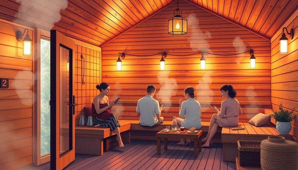 Image of a family-friendly sauna in Zaporozhye