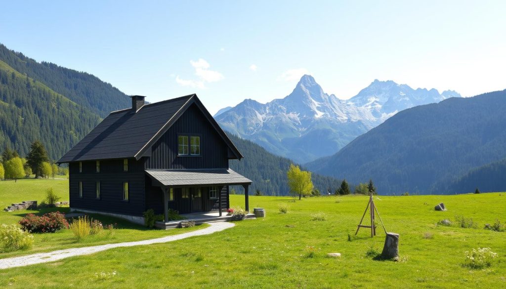 Изображение Black Black House в Карпатах
