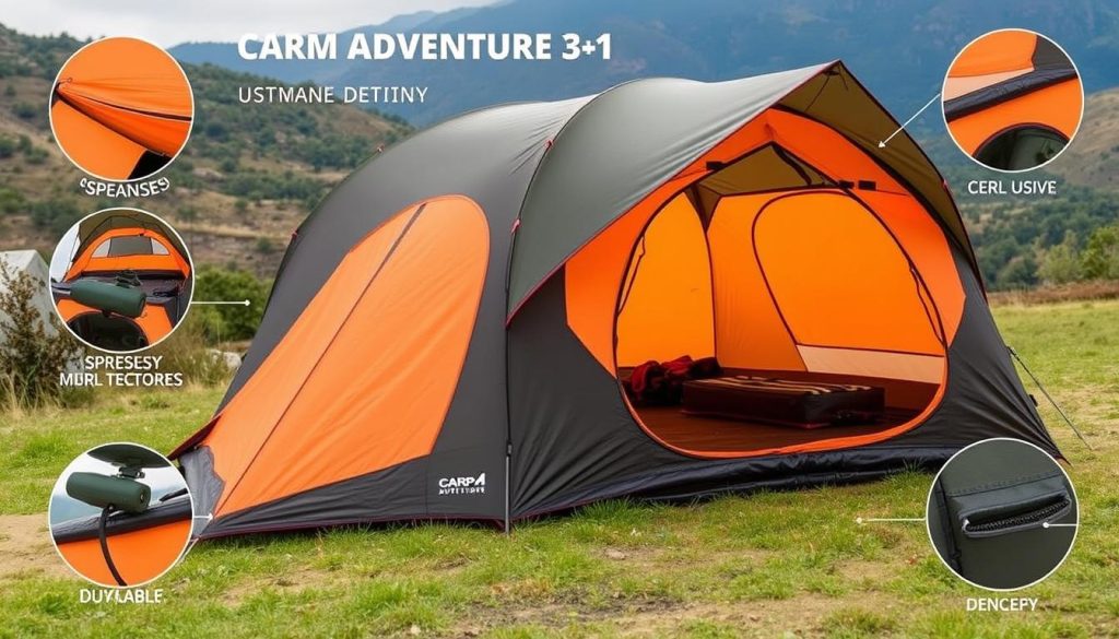 Изображение CARP ZOOM Adventure 3+1 Bivvy