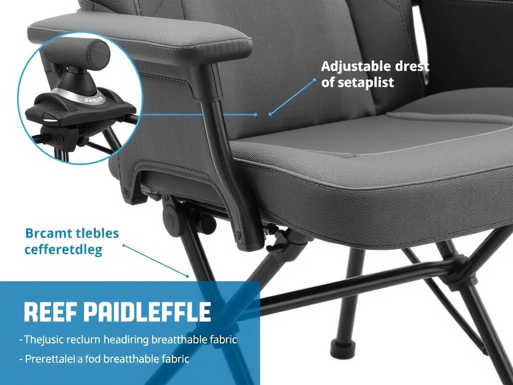 Кресло Prologic Inspire Relax Recliner с регулируемой спинкой и неопреновым подголовником