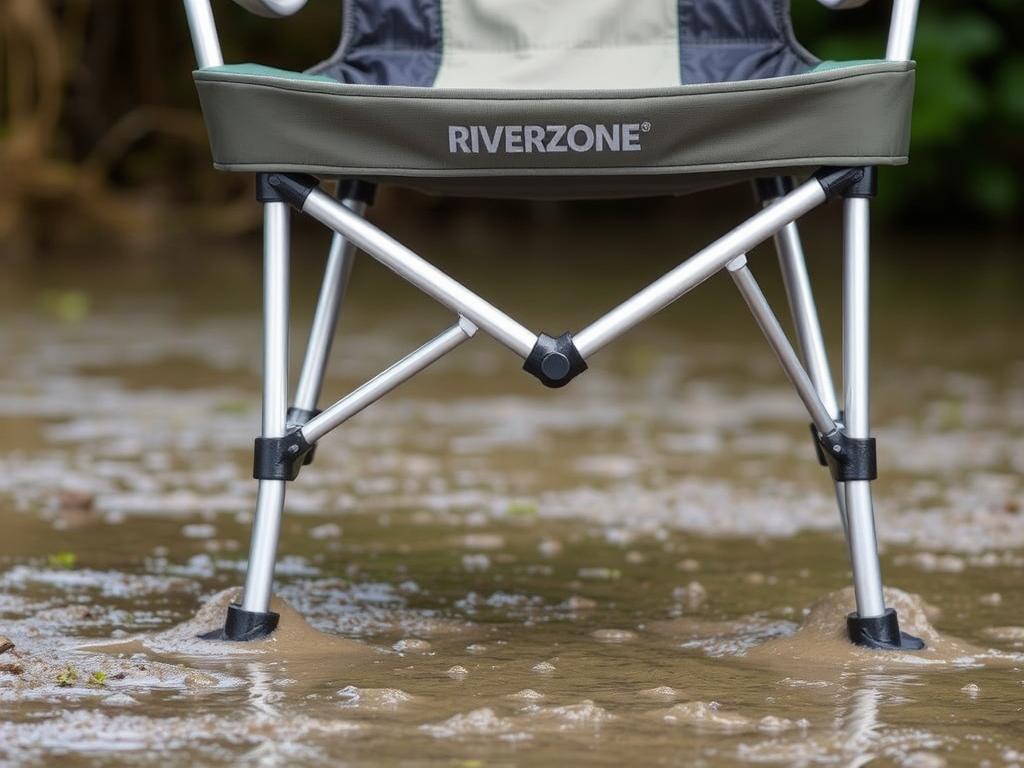 Кресло Riverzone YURS-057D с грязезащитными накладками на ножках