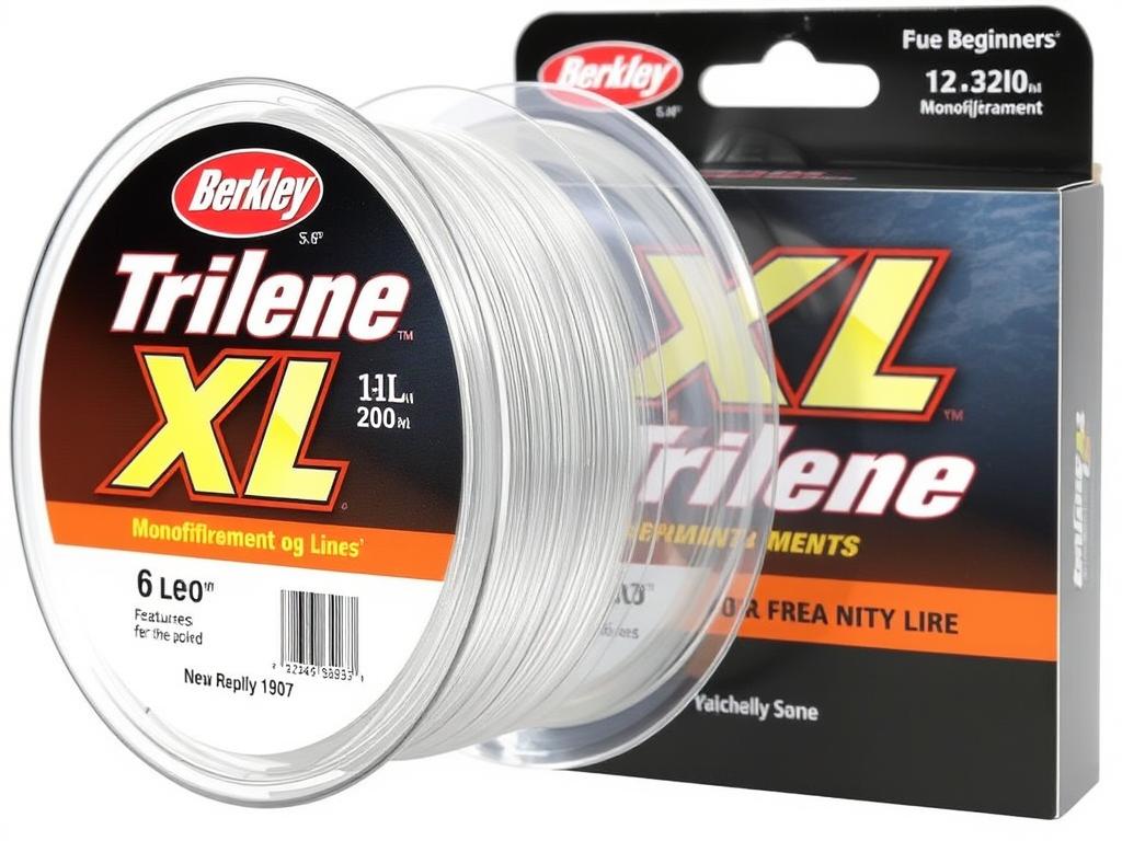 Мононить Berkley Trilene XL на катушке и в процессе использования
