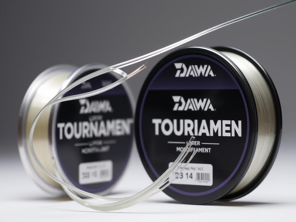 Мононить Daiwa Tournament на катушке и в процессе ловли