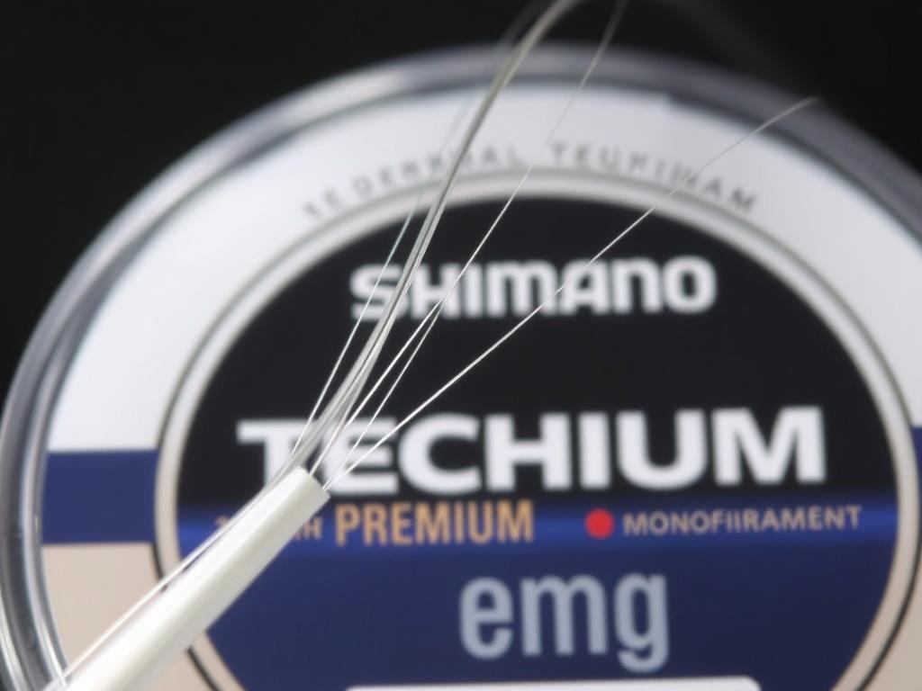 Мононить Shimano Technium Premium на катушке и в использовании