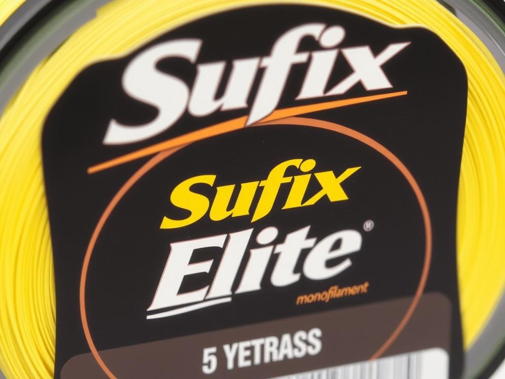 Мононить Sufix Elite на катушке и в использовании при ловле