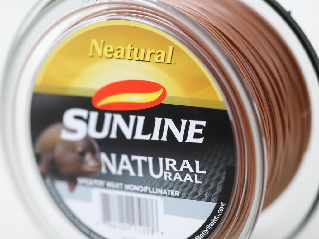 Мононить Sunline Super Natural на катушке и в использовании в мутной воде