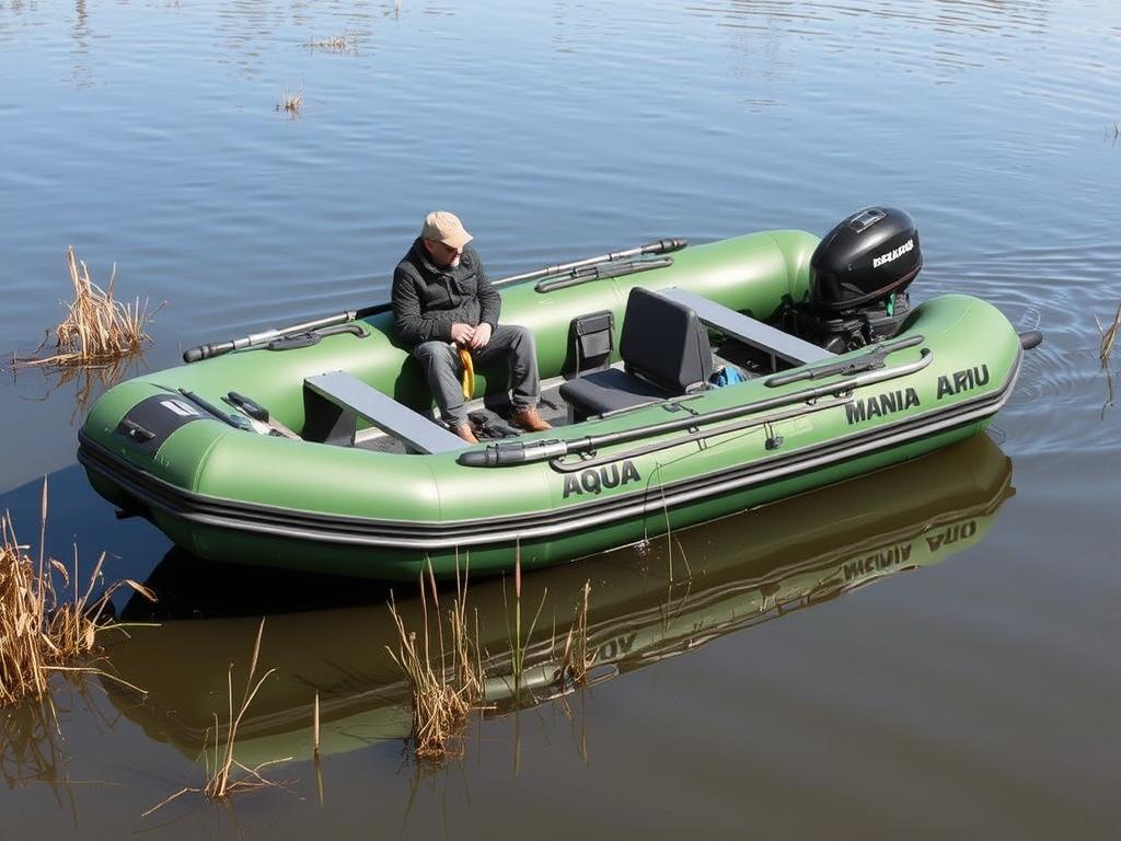 ПВХ човен Aqua Mania АМ-330 на річці