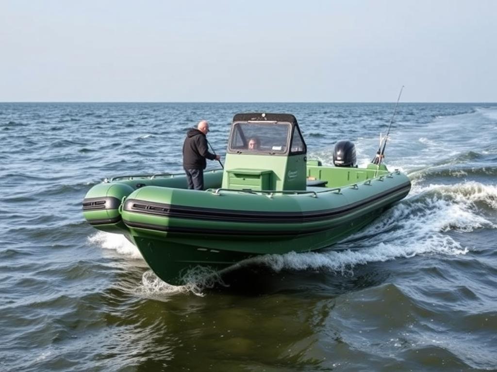 ПВХ човен Aqua Mania АМК-330 для річок та озер України 2025