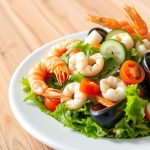 салат с морепродуктов