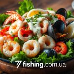 салаты с морепродуктов