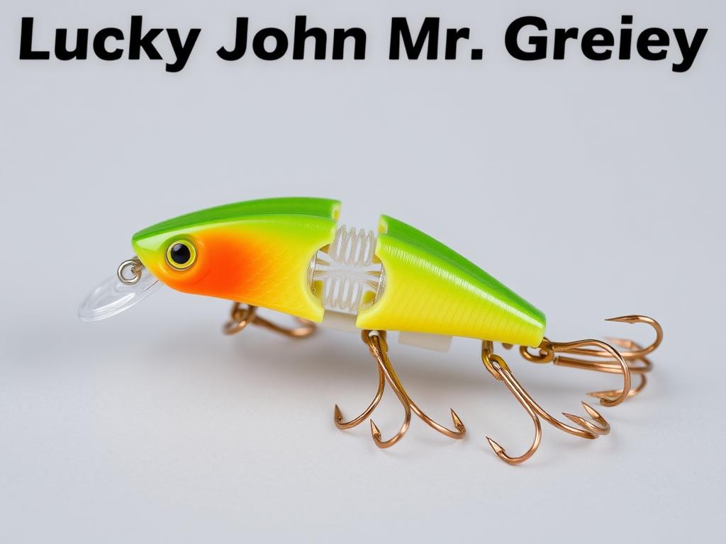 Силиконовая приманка Lucky John Mr. Greedy с уникальной конструкцией тела