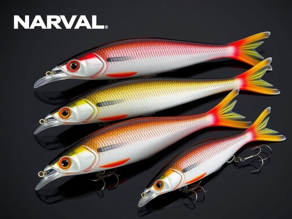 Силиконовая приманка Narval Commander Shad в разных размерах