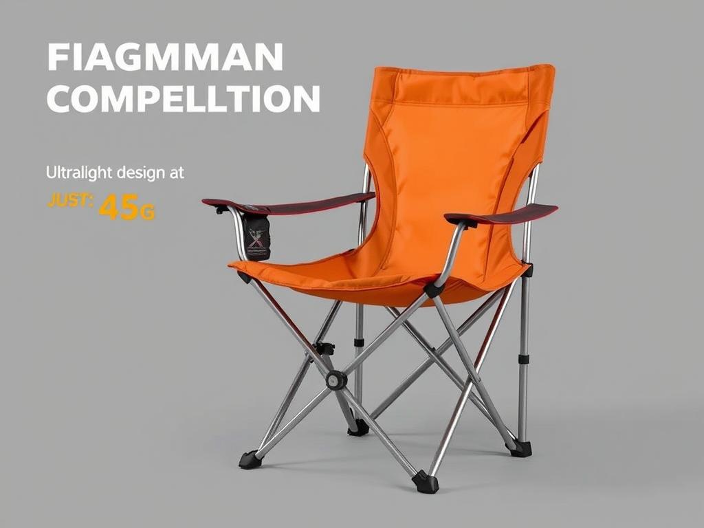 Ультралегкое кресло Flagman Match Competition Lightweight весом всего 4,5 кг