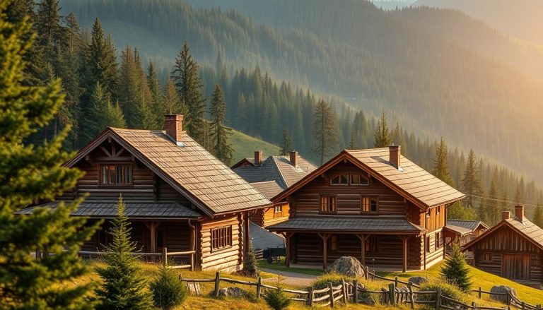wooden house karpaty