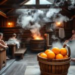 баня с апельсиновыми процедурами
