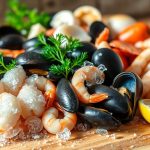 блюда из замороженного морского коктейля