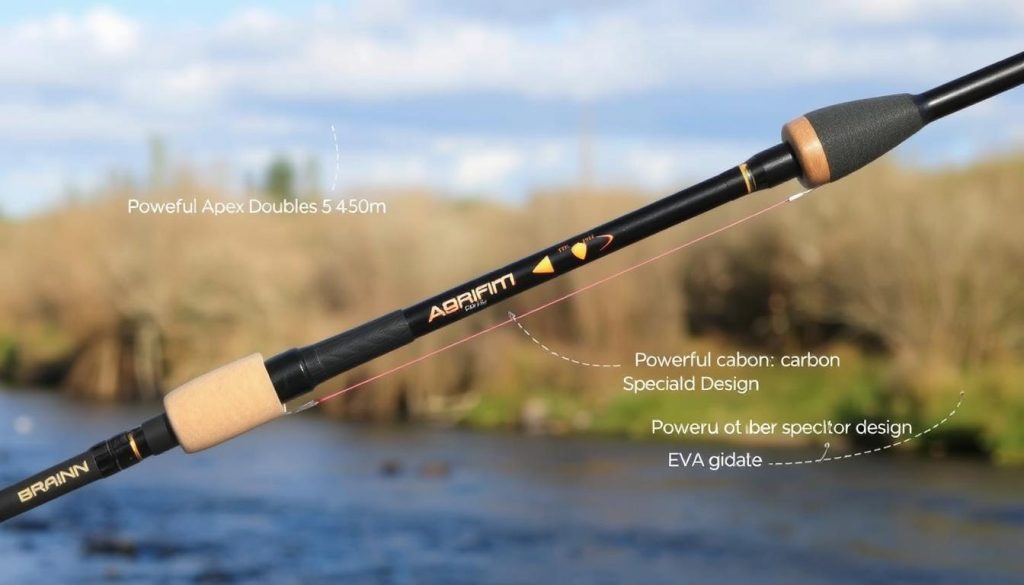 Brain Apex Double 4.50m - потужне штекерне вудлище для фідерної ловлі