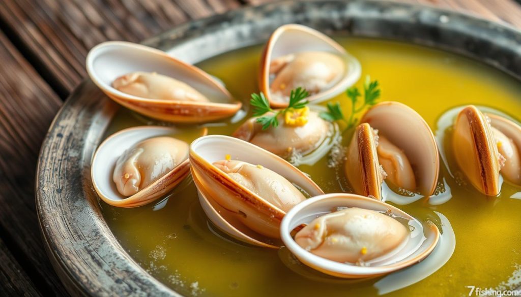 как приготовить ракушки в белом вине