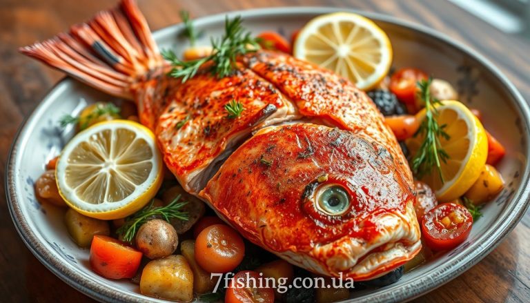 как запечь красную рыбу в духовке