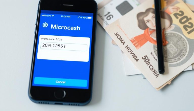 Промокод SD25 для Microcash - знижка 20% на перший кредит