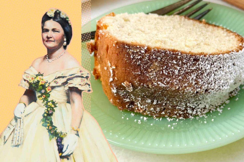 Миндальный торт Мэри Тодд Линкольн ретро и вкусный