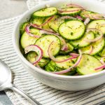 Мой легкий ретро -наконечник для лучшего салата из огурца
