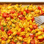 Легкий лист панекки с летними овощами рецепт (одна кастрюля)