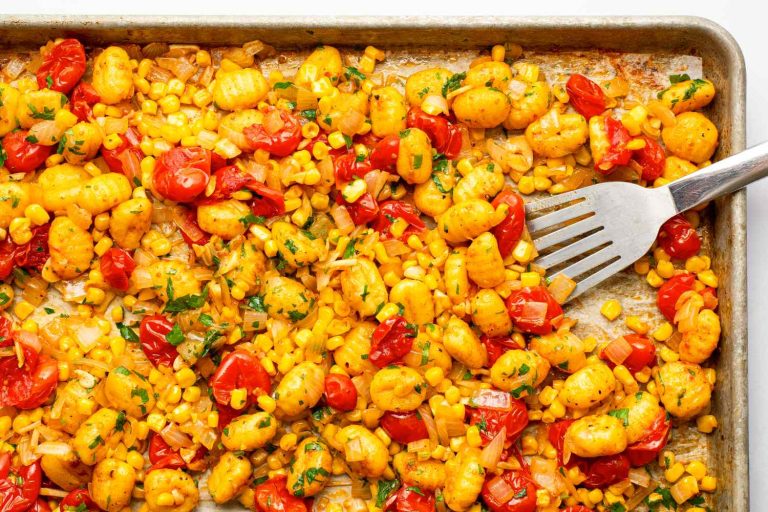 Легкий лист панекки с летними овощами рецепт (одна кастрюля)