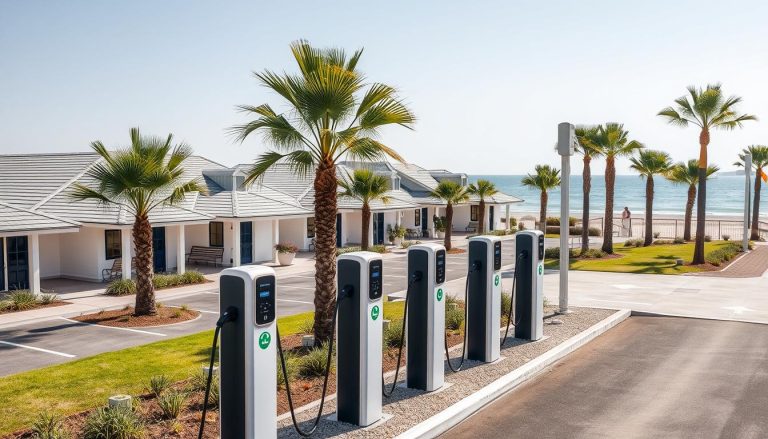 База відпочинку Chayka Resort з зарядкою для електромобілів на Чорному морі