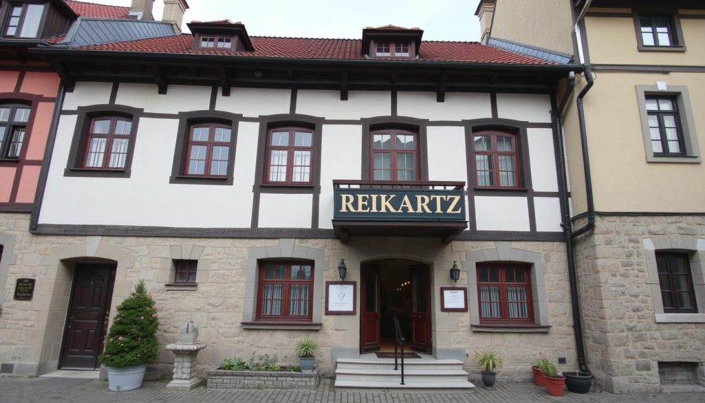 Фасад отеля Reikartz в Каменец-Подольском в историческом здании