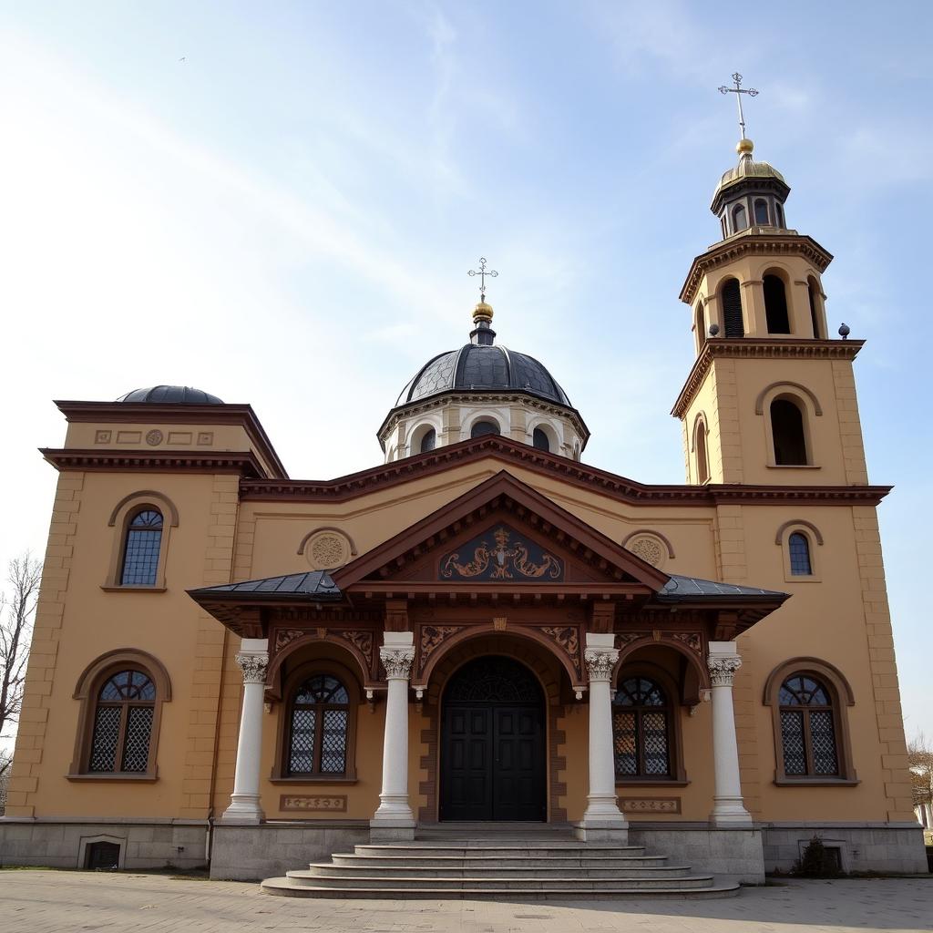 Греко-католическая церковь в Виноградово Закарпатье
