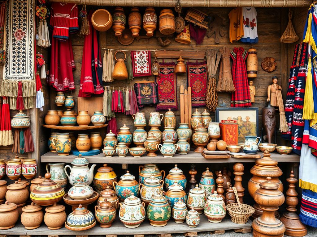 Гуцульські сувеніри в Косові, курорти Західної України