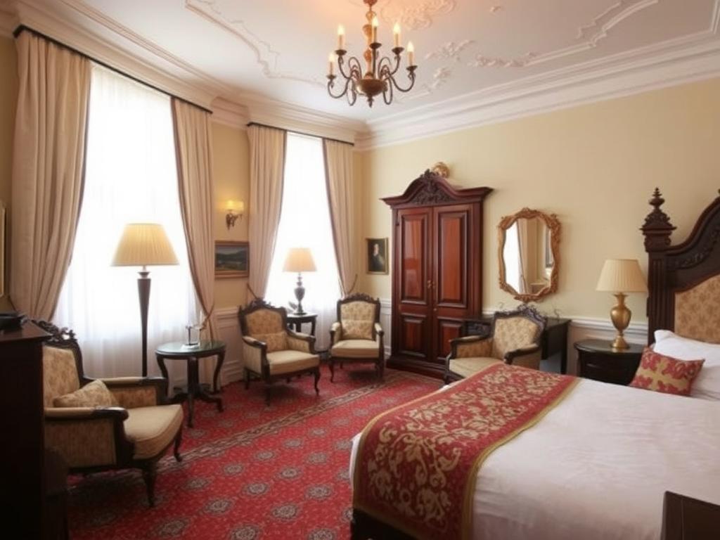 Інтер'єр номера в готелі Маєток Country Club