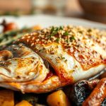 как запечь окуня с лимоном и травами