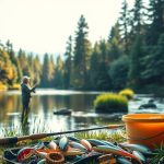ловля рыбы в пресной воде