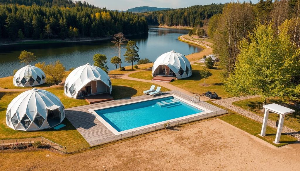 Moncastro Glamping з зарядкою для електромобілів в Одеській області