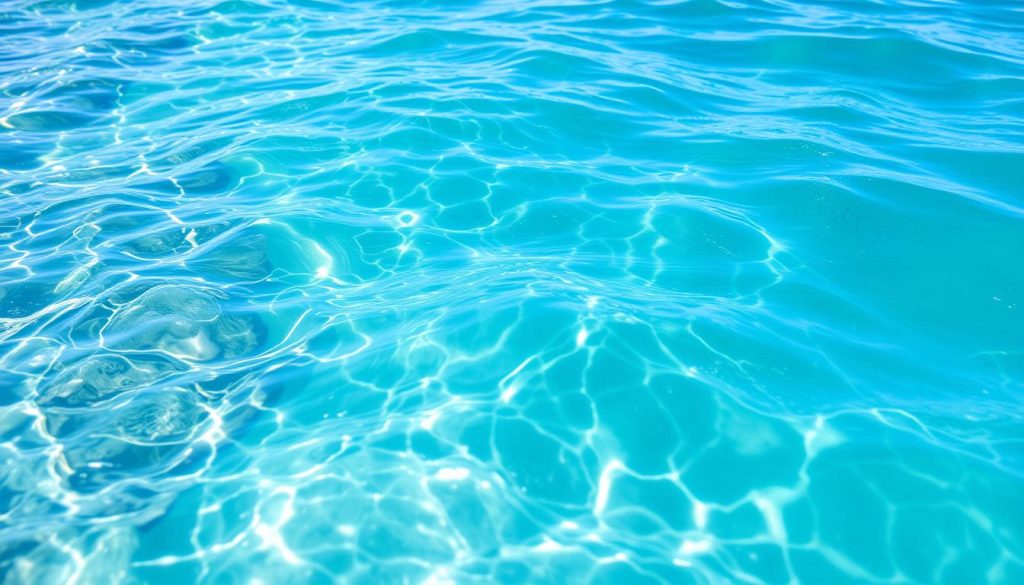 Морская вода в Одессе с характерным бирюзовым оттенком в солнечный день