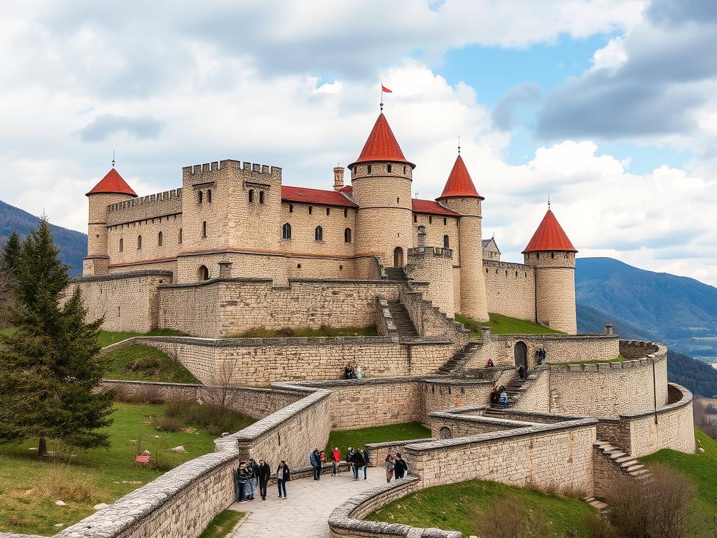 Мукачевский замок Паланок, тур в Карпаты