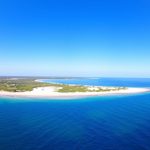 Панорама Черного моря у берегов Николаевской области